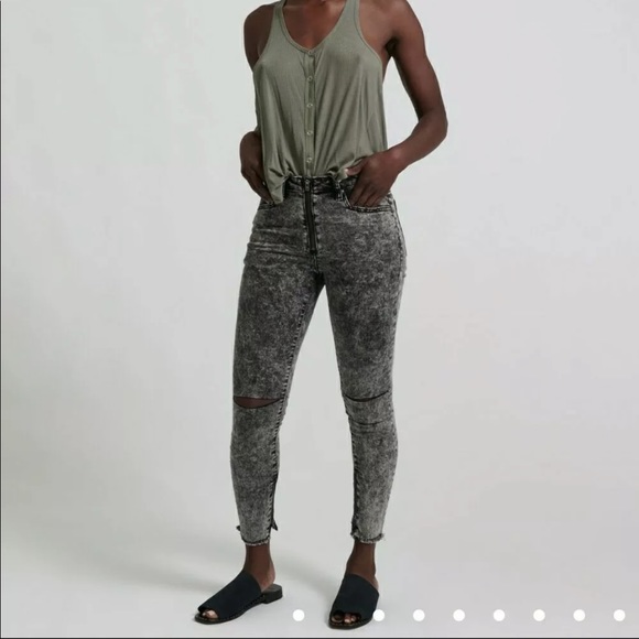 One teaspoon high waist II freebird 26 Acid Wash - Picture 1 of 12